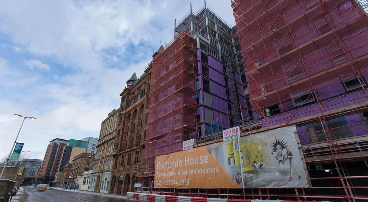 Modern City Living Studios At Riverside In The Heart Of Glasgow Ngoại thất bức ảnh